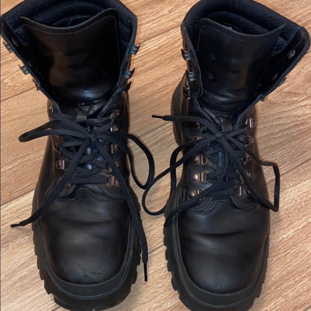 black men’s PRADA boots